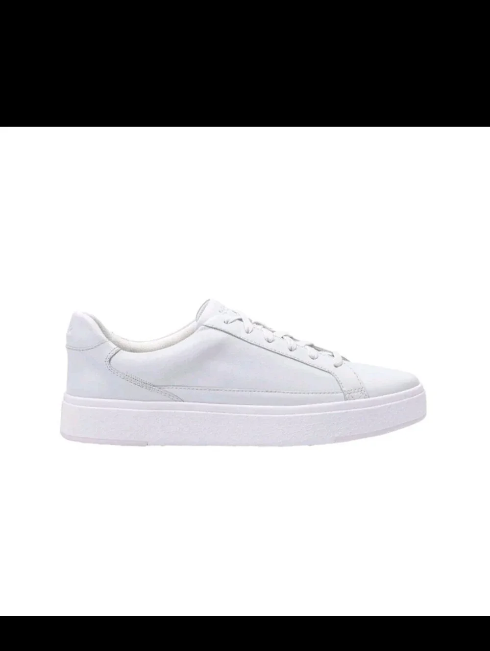 Kizik Vegas Unisex Hands-Free Leather Sneakers - Ivory White
